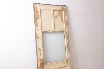 アンティーク　ジャンク品　古い汽車・客車に使われていたスライド式のドア(1)