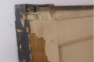 アンティーク　ジャンク品　古い汽車・客車に使われていたスライド式のドア(1)