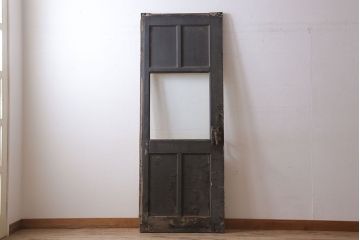 アンティーク　ジャンク品　古い汽車・客車に使われていたスライド式のドア(1)