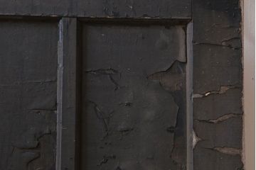 アンティーク　ジャンク品　古い汽車・客車に使われていたスライド式のドア(1)