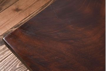 アンティーク家具　 和製アンティーク　古い欅材の八角カフェテーブル(センターテーブル・コーヒーテーブル)