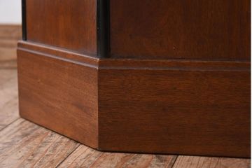 アンティーク家具　 和製アンティーク　古い欅材の八角カフェテーブル(センターテーブル・コーヒーテーブル)