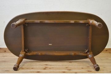 中古　カリモクセンターテーブル
