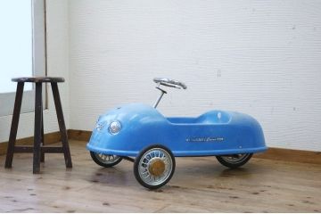 アンティーク雑貨　珍品希少!古いお家の子ども三輪車