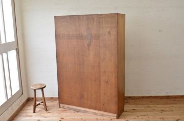 レトロ家具　1970年代レトロな扉付き下駄箱
