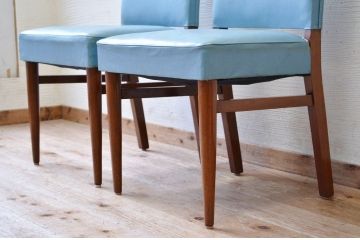 ヴィンテージ家具　イギリスビンテージ　ラウンジチェア2脚セット2(イス、椅子)