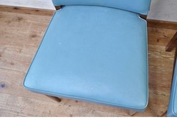 ヴィンテージ家具　イギリスビンテージ　ラウンジチェア2脚セット6(イス、椅子)