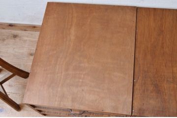 アンティーク家具　1970年代前面がアクリル板の引き出し箱2個セット3