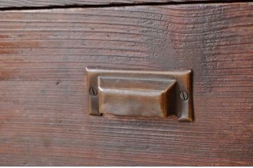 アンティーク家具　★使い込まれたアンティーク下駄箱(収納棚)