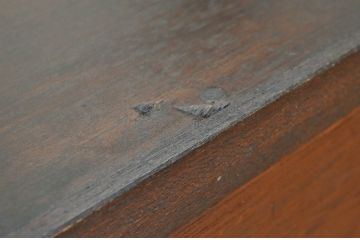アンティーク家具　大きな引き出し付きアンティーク作業台(ダイニングテーブル、机)
