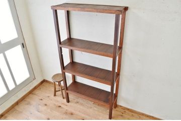 アンティーク家具　★古い木のアンティーク飾り棚(陳列棚)3