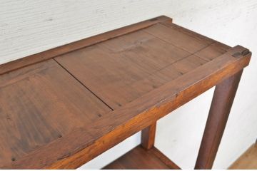 アンティーク家具　★古い木のアンティーク飾り棚(陳列棚)3