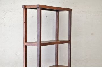 アンティーク家具　★古い木のアンティーク飾り棚(陳列棚)3