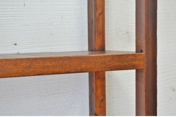 アンティーク家具　★古い木のアンティーク飾り棚(陳列棚)3