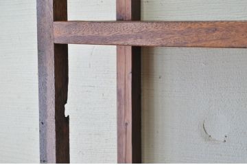 アンティーク家具　★古い木のアンティーク飾り棚(陳列棚)3