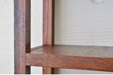 アンティーク家具　★古い木のアンティーク飾り棚(陳列棚)3