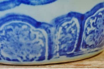 アンティーク雑貨　大正〜昭和初期　古い瀬戸火鉢2