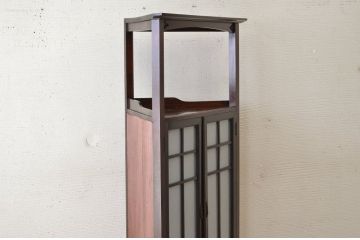 アンティーク家具　アンティーク　古い洋館の上質なコーナーキャビネット