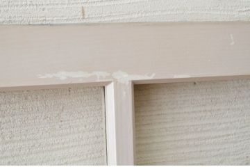 アンティークペイント引き戸(ガラス戸)2枚セット2