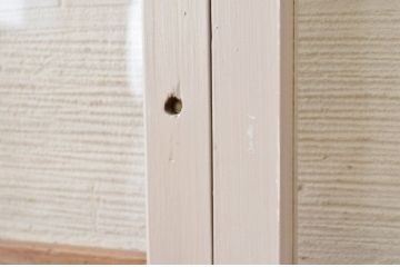 アンティークペイント引き戸(ガラス戸)2枚セット2