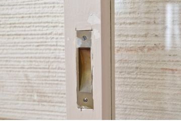 アンティークペイント引き戸(ガラス戸)2枚セット3