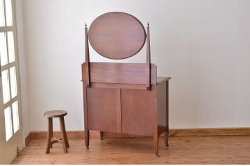 アンティーク家具　イギリスアンティーク ドレッサーチェスト(鏡台)