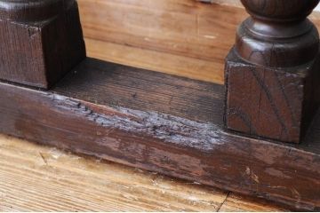 アンティーク雑貨　◆特大!古いお屋敷の重厚な手すり2