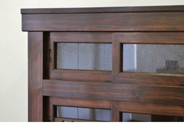 アンティーク家具　☆古民具・骨董 素敵な雰囲気の三尺水屋箪笥(食器棚、収納棚)