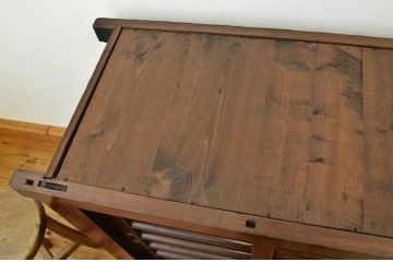 アンティーク家具　☆古民具・骨董 素敵な雰囲気の三尺水屋箪笥(食器棚、収納棚)