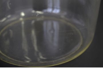 アンティーク雑貨　○古いナショナルガラス瓶など2点セット