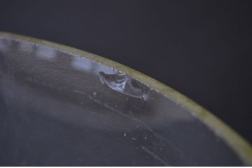 アンティーク雑貨　○古いナショナルガラス瓶など2点セット