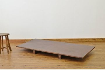 アンティーク家具　古民家スタイル　古い欅材の一枚板古材(材料)
