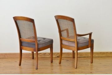 アンティーク家具　ジャンク マルニ製地中海シリーズダイニングチェア2脚