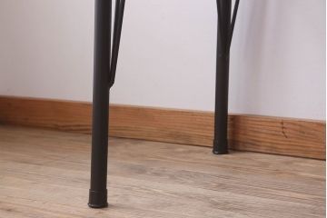 アンティーク家具　アンティーク 鉄脚と古い木の大きな作業台(テーブル・アイアン)