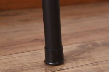 アンティーク家具　アンティーク 鉄脚と古い木の大きな作業台(テーブル・アイアン)