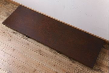 アンティーク雑貨　欅玉杢材一枚板　アンティーク床材