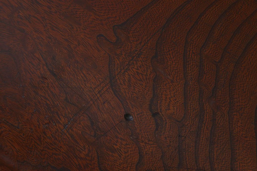 アンティーク雑貨　欅玉杢材一枚板　アンティーク床材