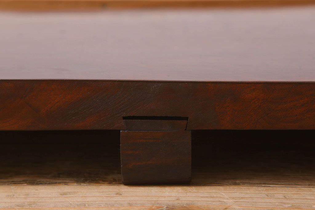 アンティーク雑貨　欅玉杢材一枚板　アンティーク床材