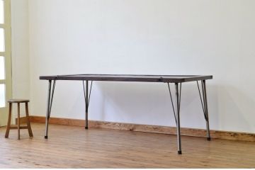 アンティーク家具　古民具・骨董　古いお屋敷の門扉で作ったアンティークダイニングテーブル