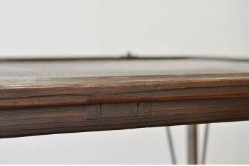 アンティーク家具　古民具・骨董　古いお屋敷の門扉で作ったアンティークダイニングテーブル