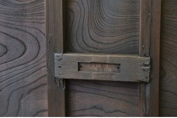 アンティーク家具　古民具・骨董　古いお屋敷の門扉で作ったアンティークダイニングテーブル