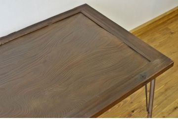 アンティーク家具　☆古いお屋敷の門扉で作った特大テーブル