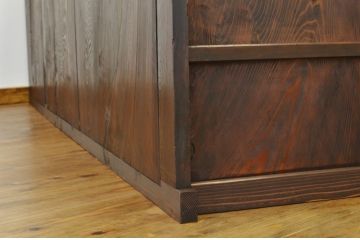 アンティーク家具　特大9尺前面欅水屋箪笥・サイドボード