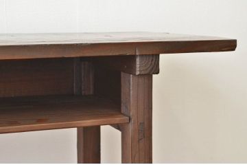 アンティーク家具　★アンティーク　古い縫製工場の横長机1(テーブル)