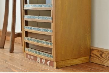 レトロ家具　昭和レトロ　素敵なアンティーク糸ケース(小引き出し)