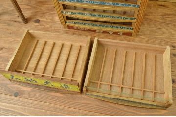 レトロ家具　昭和レトロ　素敵なアンティーク糸ケース(小引き出し)