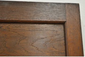 アンティーク　重厚な古い木の自由蝶番付きドア(扉・建具)
