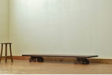 アンティーク家具　古民具　骨董　古い裁ち板1(脚に載せるタイプ)