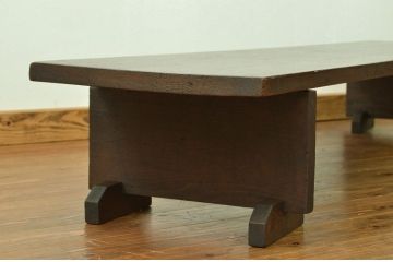 アンティーク家具　古民具　骨董　古い裁ち板2(脚に載せるタイプ)