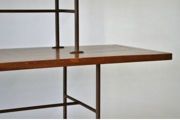 レトロ家具　昭和レトロな商店の飾り棚(陳列棚)